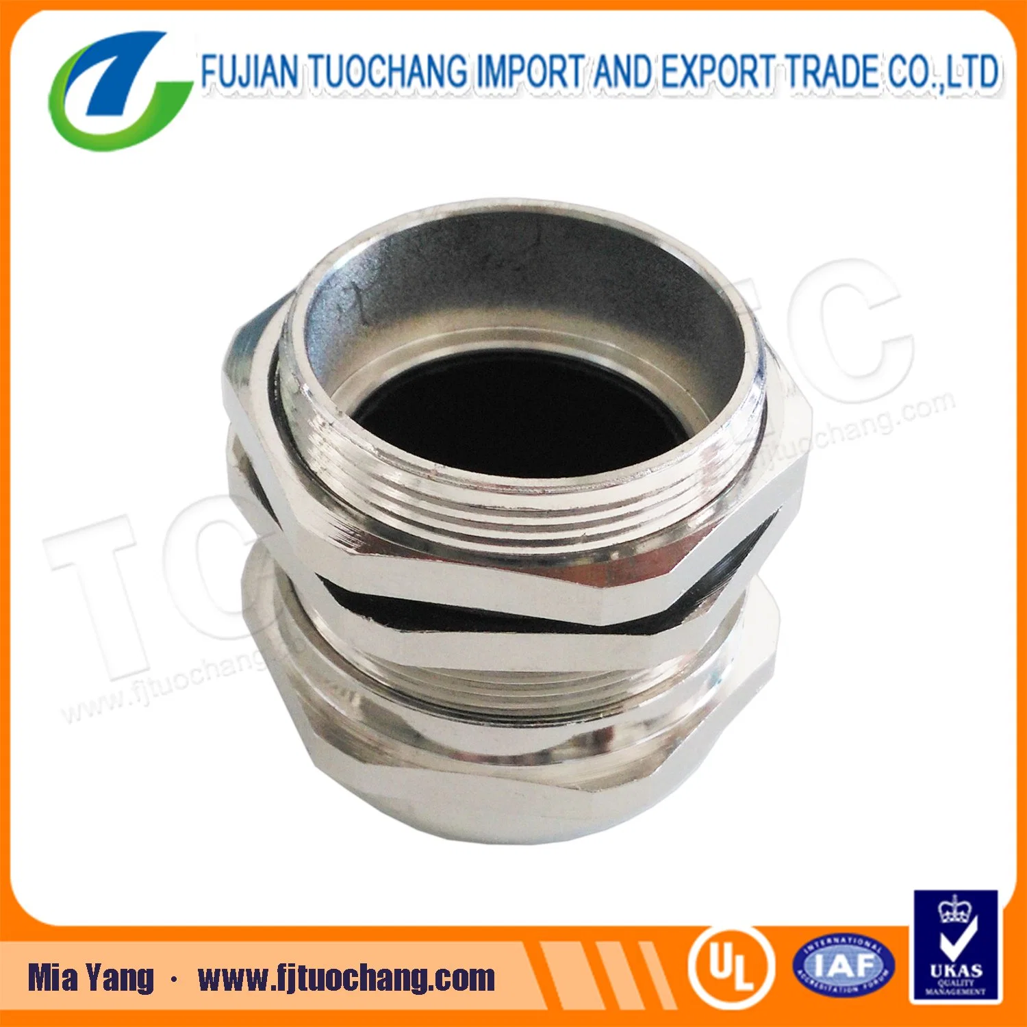 Flexible Conduit Adapter Brass Cable Gland