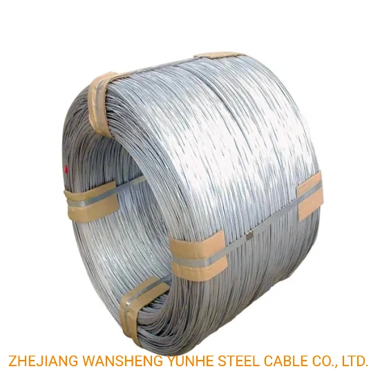 0.9mm 1.25mm 2.5mm 3.15mm Hot DIP Galvanized Wire for Armoring Cable