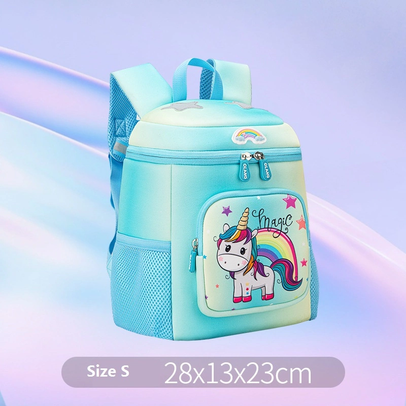 Fabrik Custom Rucksack Einhorn Mädchen Schultasche Große Kapazität Kind Rucksack Tasche