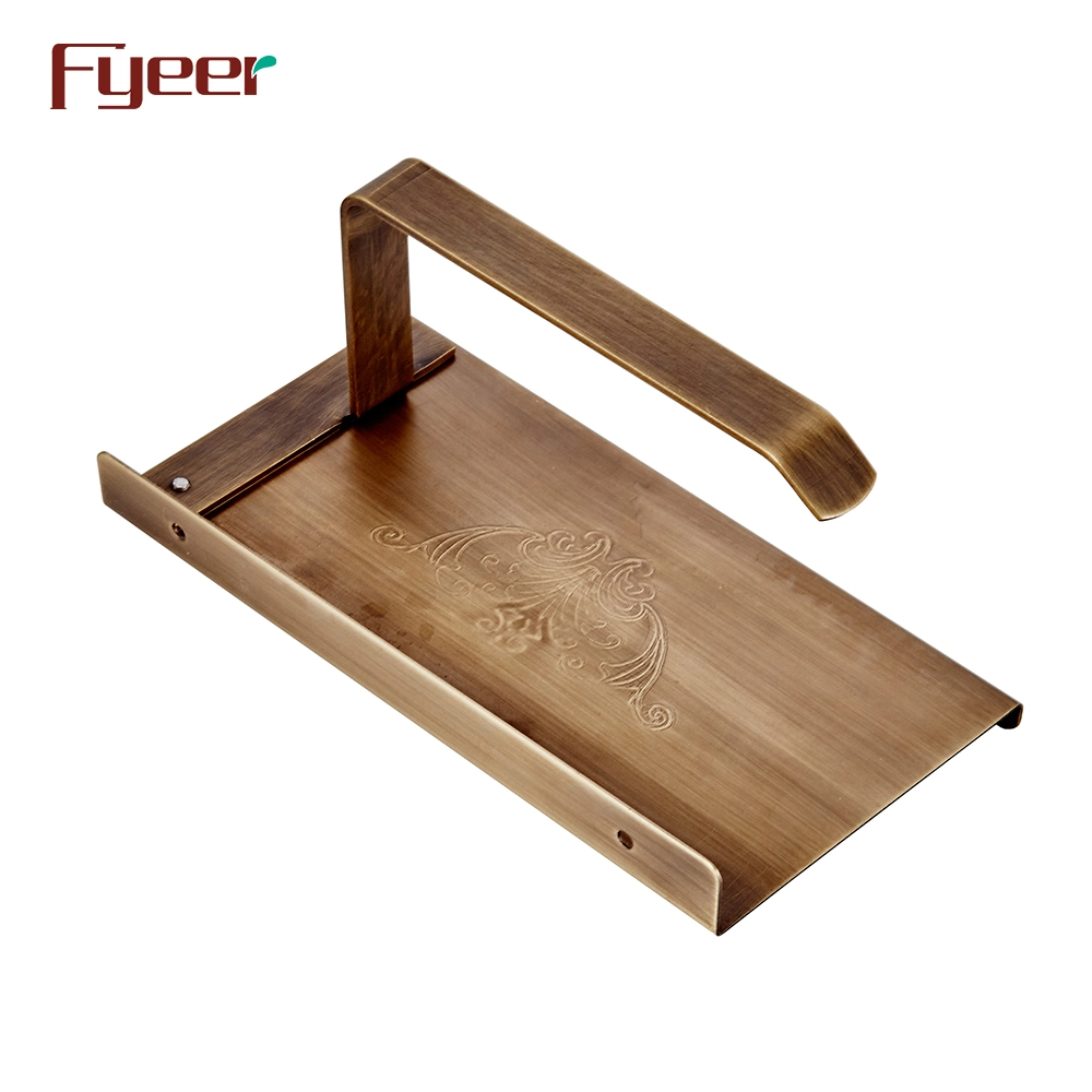 Fyeer Stainless Steel Antique Toilet Roll Holder