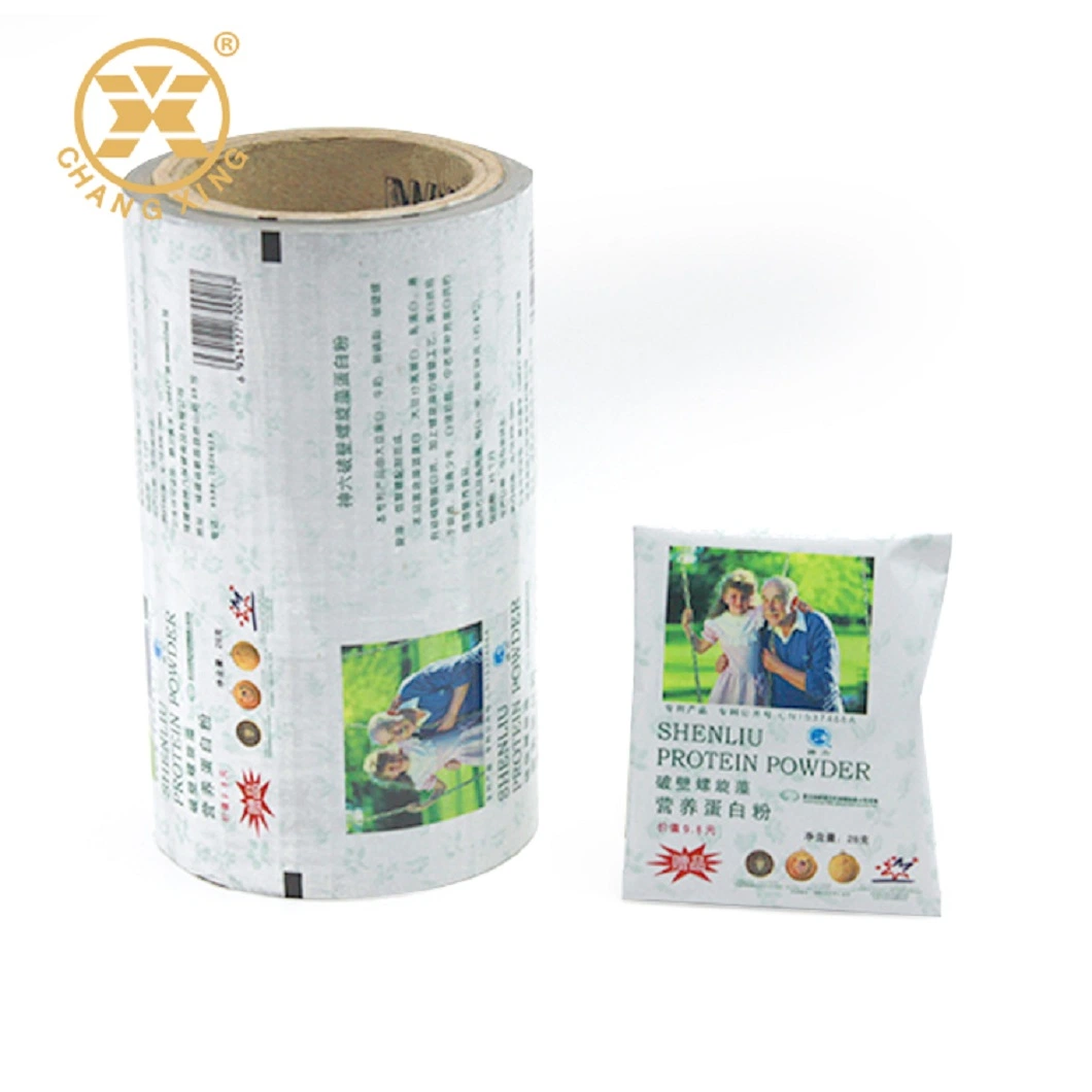 Protein-Pulver-Verpackungsfolie Kunststoff-Verpackungsfolie für Milchpulver Verpackungsfolie