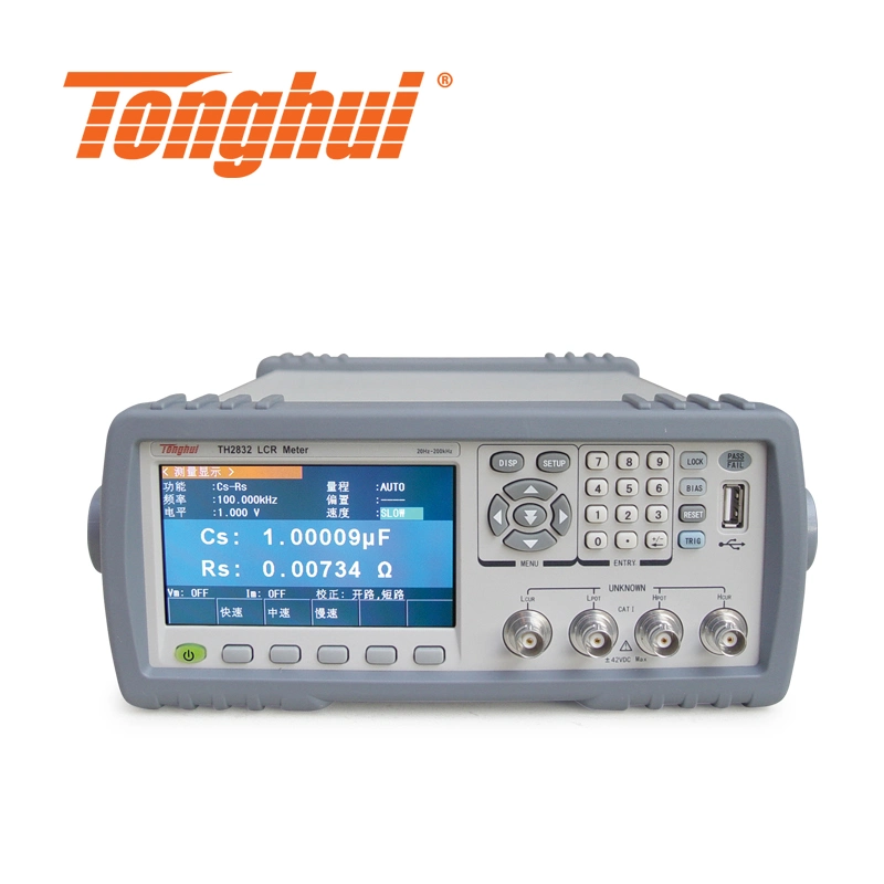 Th2832 Compteur LCR 20Hz-200kHz Fréquence 15025 points Compteur Compteur ESR Résistance