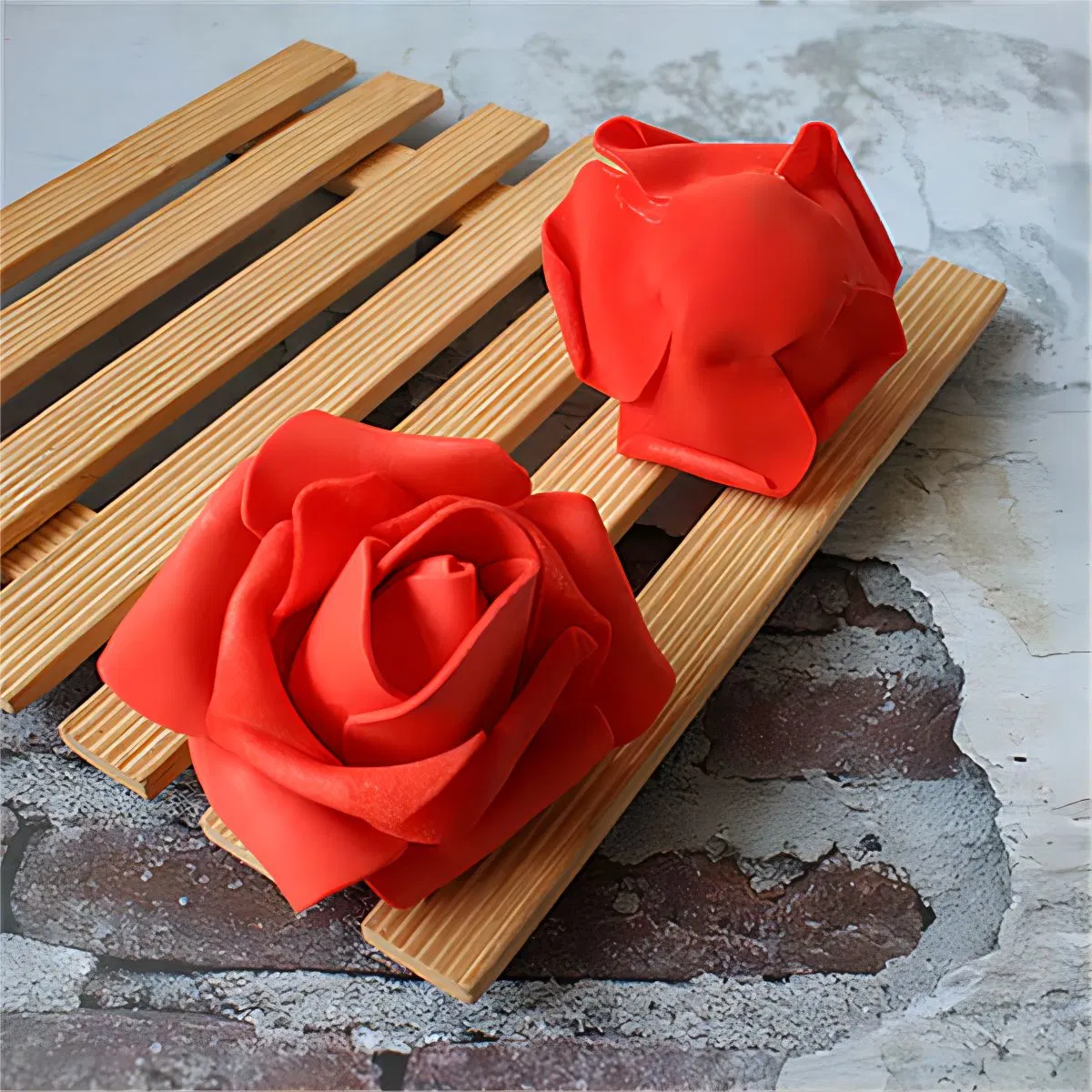 OEM Factory Customized Foam Roses Artificial Foam Rose Flower Foam Small Flowers EVA Foam Flowers Wedding Decoration Foam Flowers Manufacturer in China