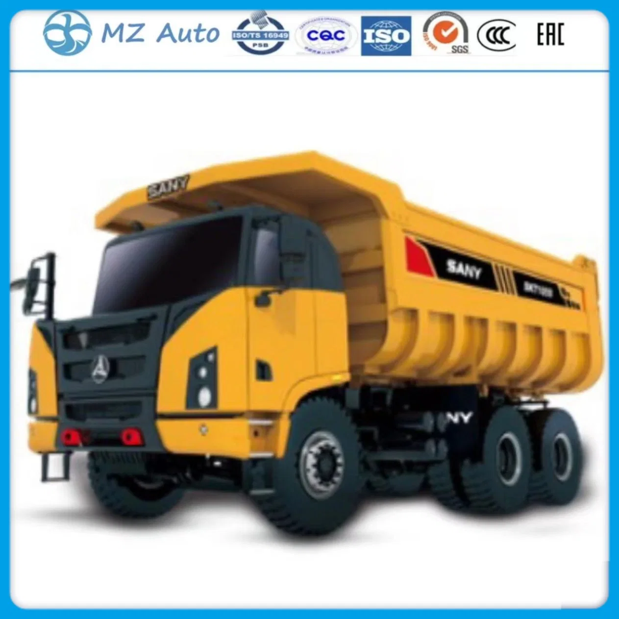 Sanyi 6X4 Skt105s S*NY usado/Nuevo 100t Truck Tipper Heavy Duty Dúmper Minero buen Precio hecho en China Sinotruk grande Camiones