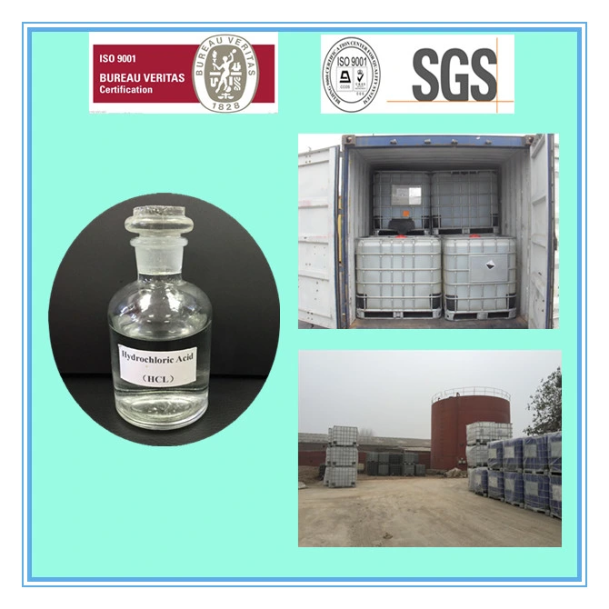 ISO Factory 31% 32% 33% Hydrochloric Acid (HCl)