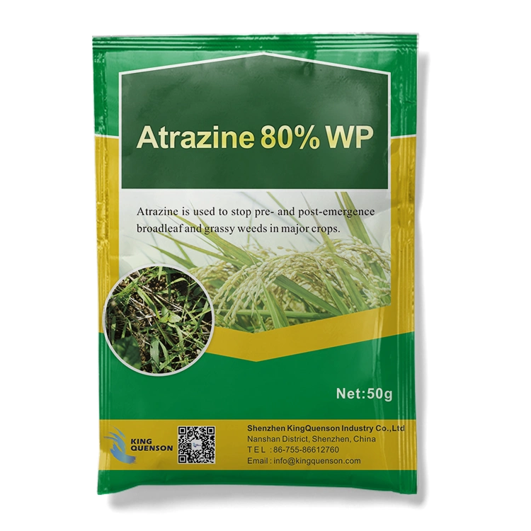 High Concentration Types of Herbicides Atrazine 80% Wp