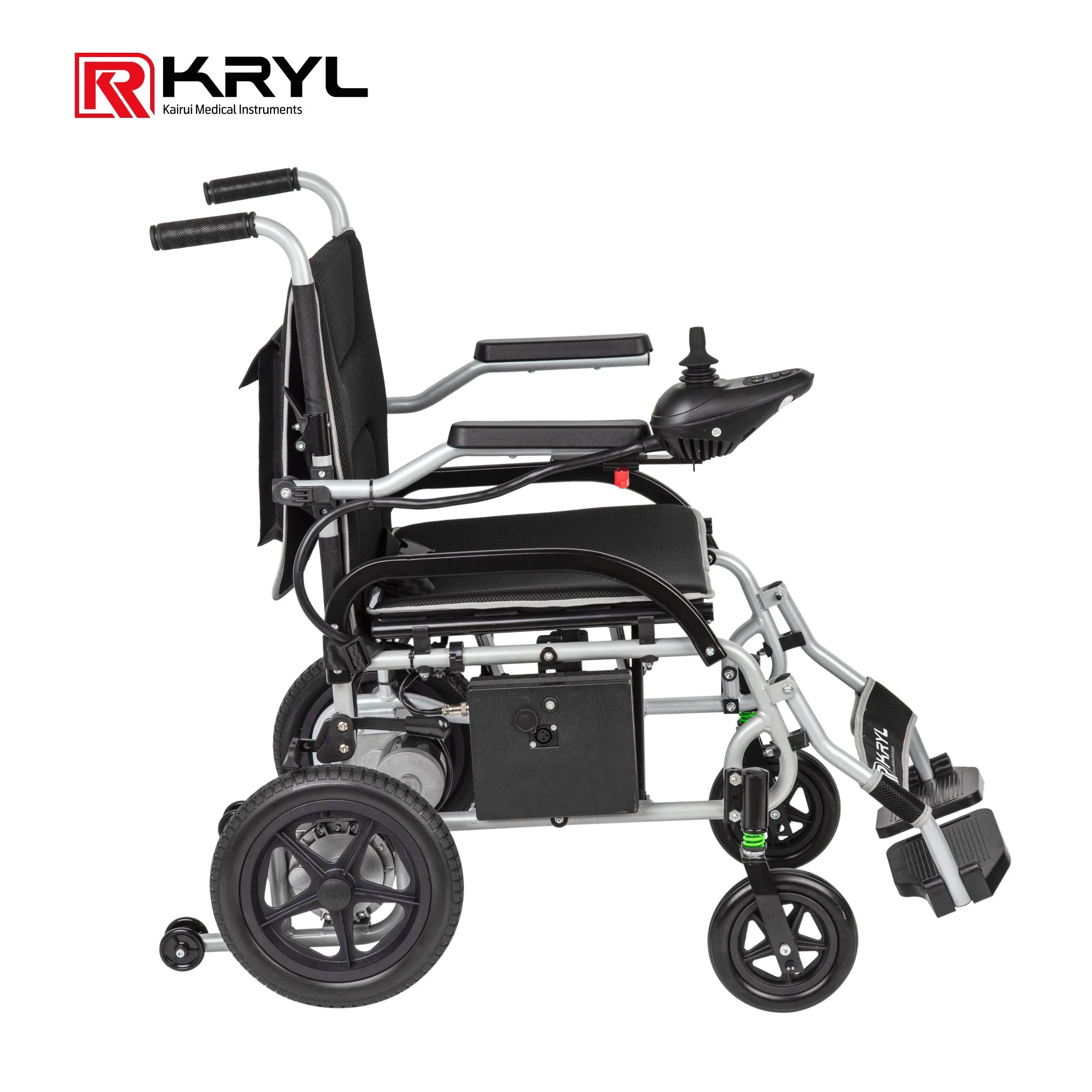 High quality/High cost performance Manuafacture Standing Electric Power Aluminum Portable Folding Electrical Battery Wheelchair