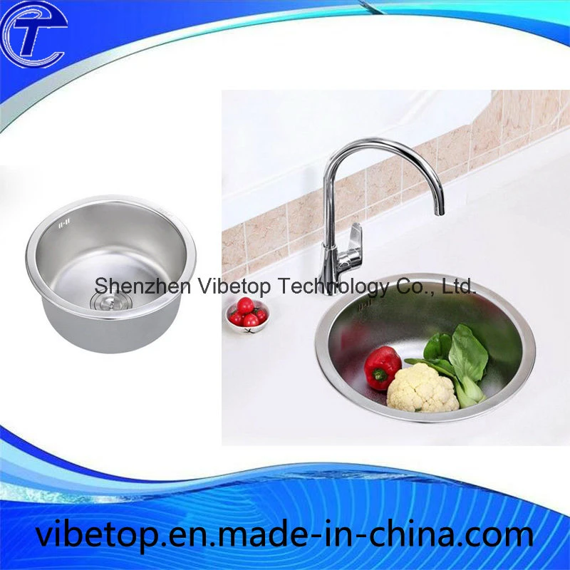 Customized Handmade Stainless Steel Kitchen Wash Sink