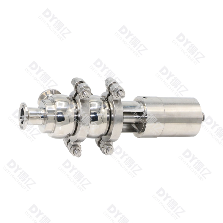 Top Quality Sanitary Pneumatic 3 Way 2 Way Reversing Valve