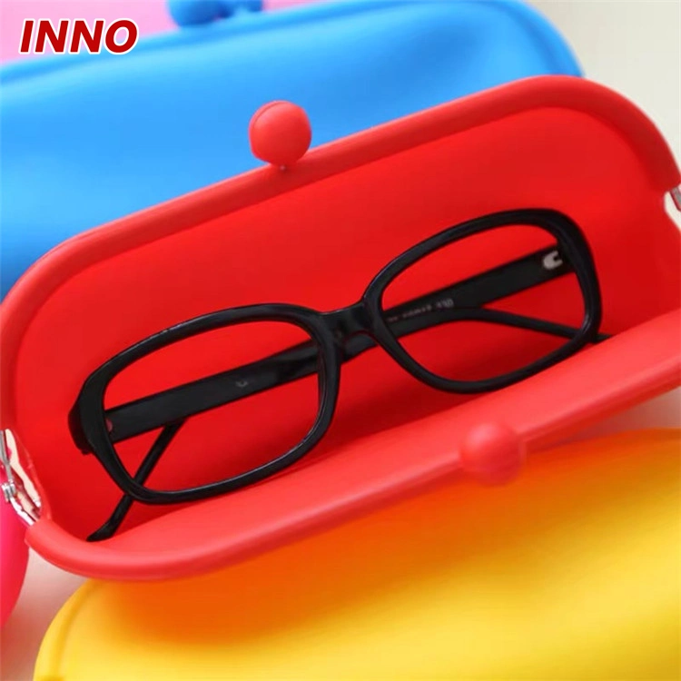 Inno-R031 Multi-Function Silicone Colorful Pen Bags Pencil Case Soft Box for Kids Environmental Protection