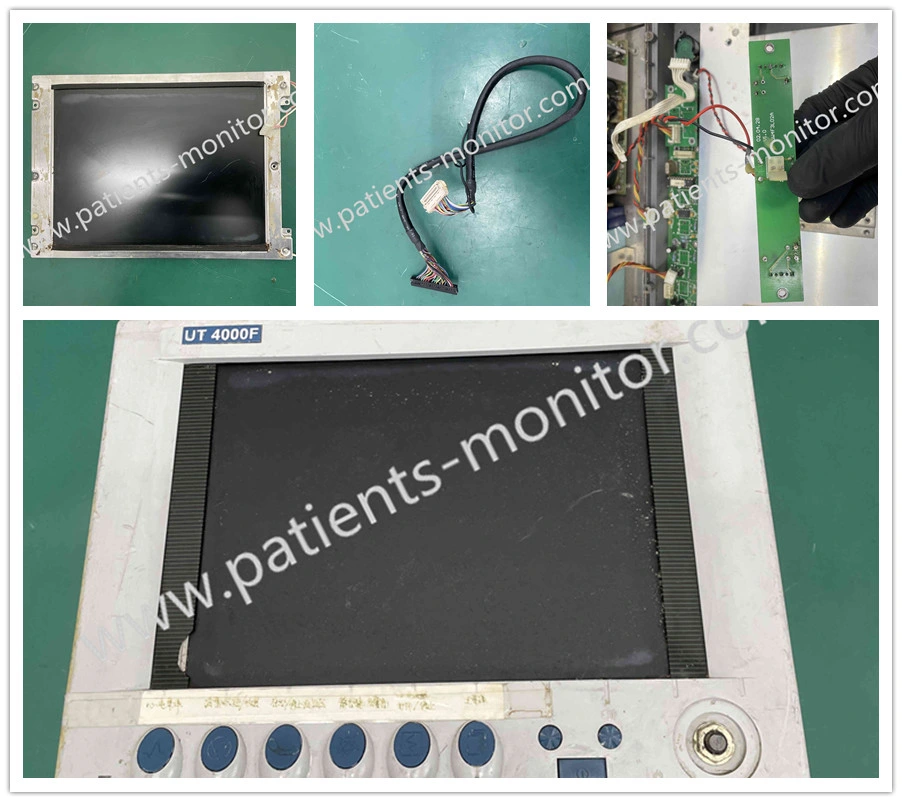 Philips Goldway Ut4000f Patient Monitor Display, Display Cable, Display Inverter Board