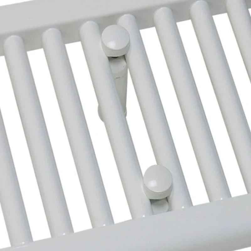 Classique blanc acier radiateur de salle de bains électrique serviette chauffe-serviette rail porte-serviette Radiateur