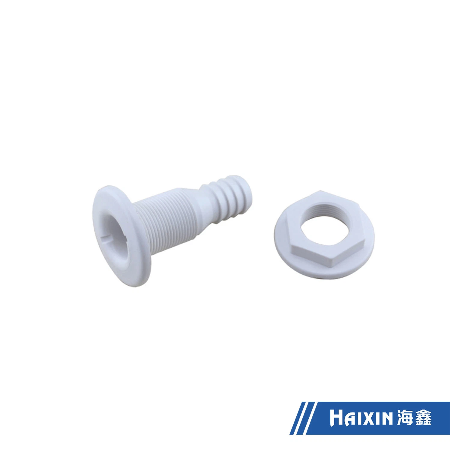 Anti-Odor PP ABS Customized Round Shape Plastic Part/Accessories Marine Drain for Yacht Boat