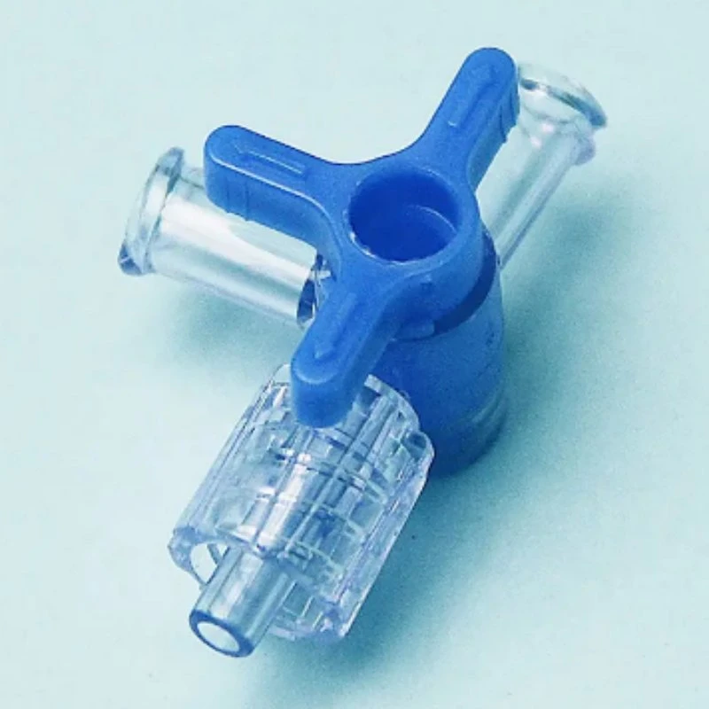 Medical Disposable Supplies Luer Lock Multiple Channels Three Way Stopcock