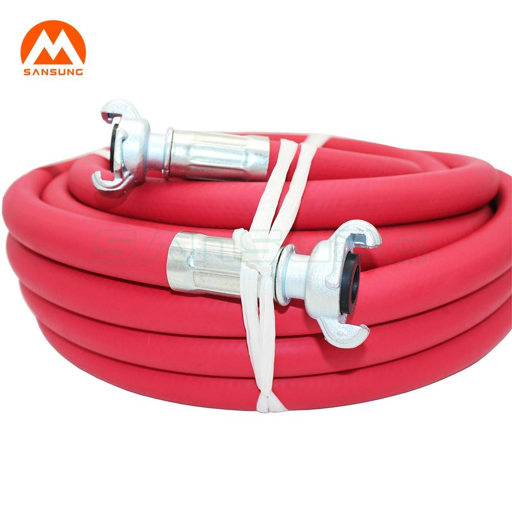 Y20/Y24 Jack Hammer Rock Drill Machine Rubber Air Hose with ID 19mm 25mm for Pressure 2MPa 300psi