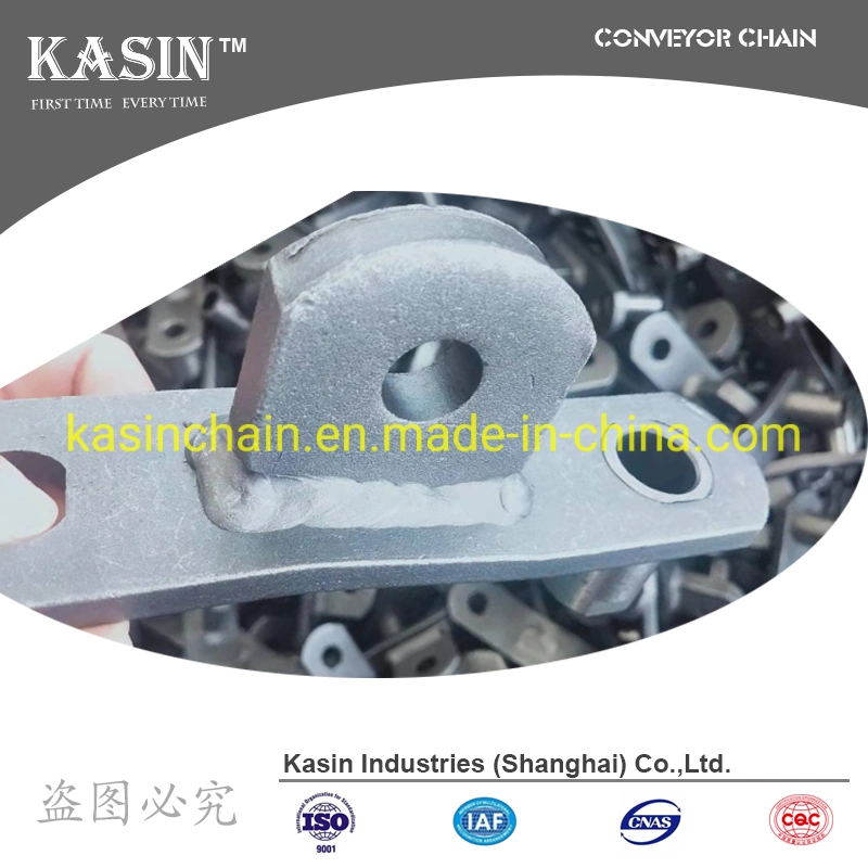 Ss2184 Hyper-A42 (B) Steel Engineering Class Conveyor Chain for Sugar Mill Roller Chain for Sugar Industry Chains