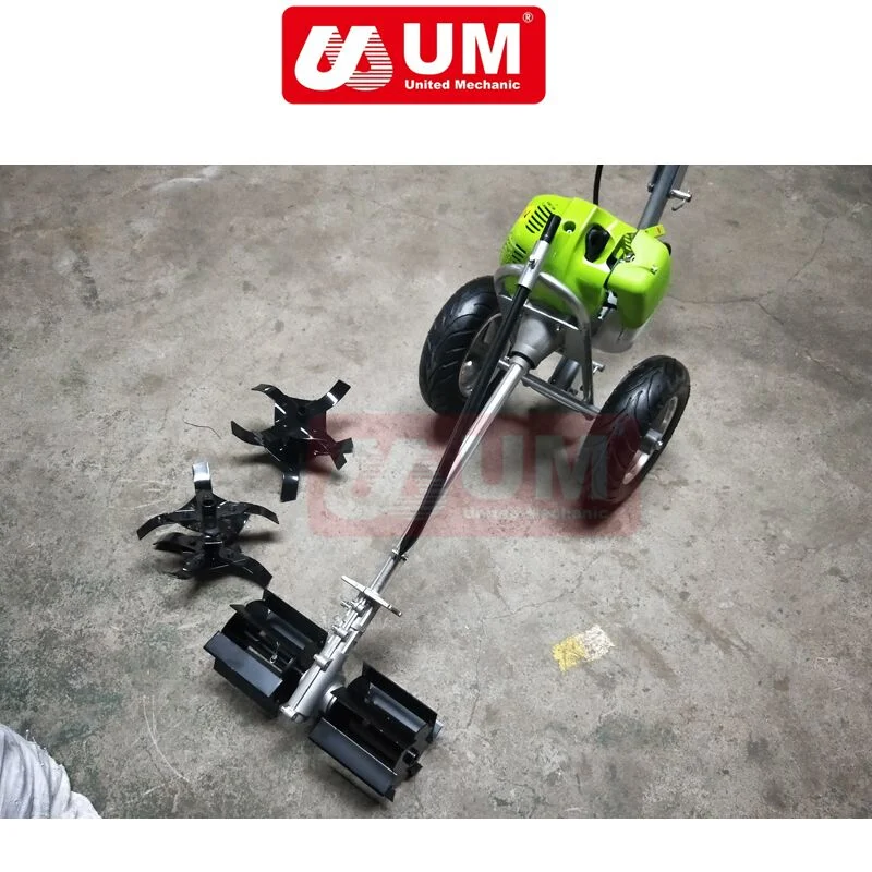 Um Hand Push Brush Cutter Multifunctional Machine 52cc Mini Power Weeder Mini Power Tiller