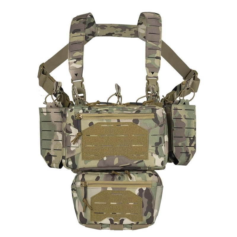 Sabado 1000D Plato portador Molle protector combate Tactical Vest con Bolsa