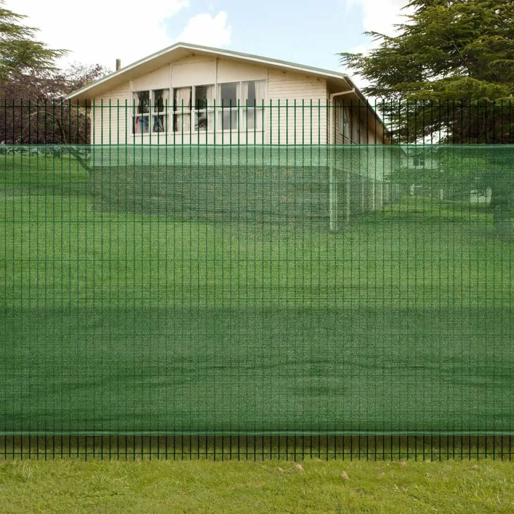 180GSM UV Treated Waterproof Privacy Fence Screen Fabric Mesh Net for Yard Canopy Awning Garden Yard