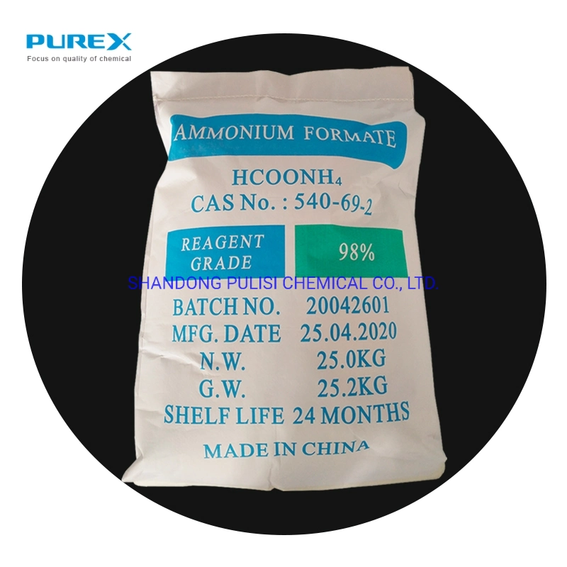 High Purity 98% Formic Acid Ammonium Salt for Food Grade