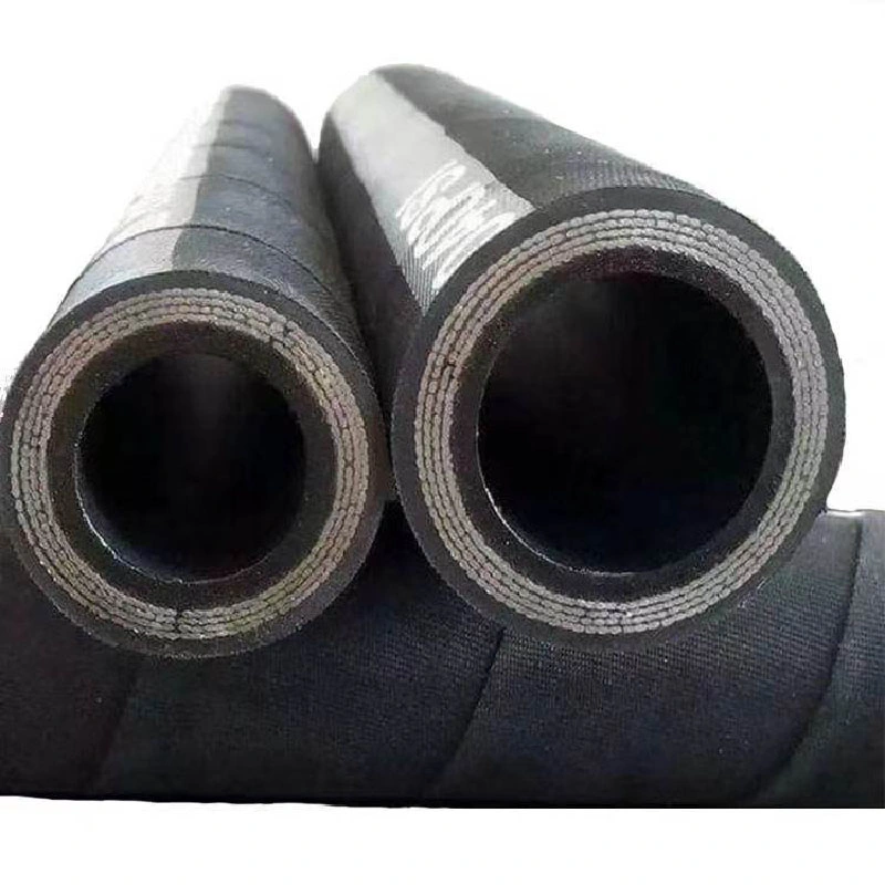 Super Long Service Life Air Oil Gas Fuel Hose Excavator Hydraulic Rubber Hose Pipes High Pressure Hoses Assembly