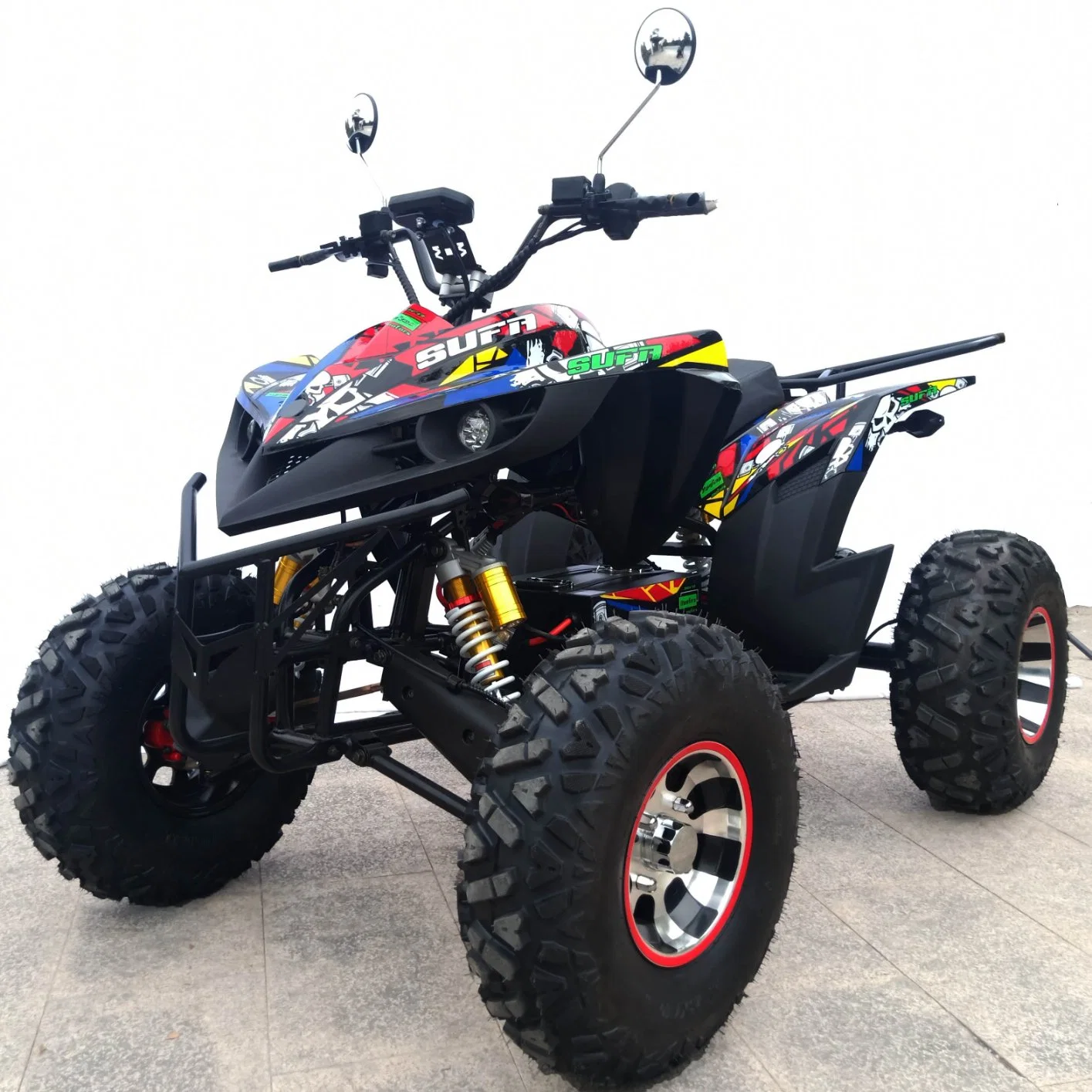 تصميم جديد SRO New Electric 3000w 72V Lithium القوية ATV، ودراجة رباعية للبالغين للبيع