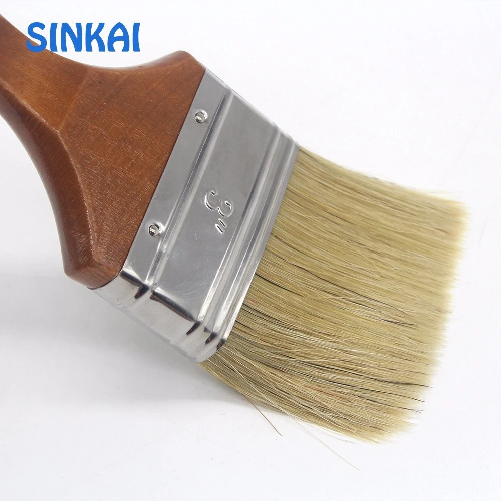 Wooden Handle Industrial Use Bristle Paint Brush