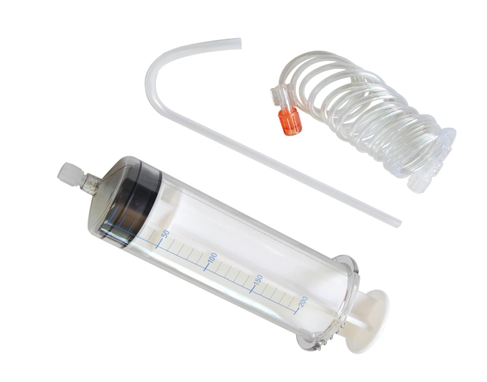 Disposable 60ml 100ml 200ml CT MRI Dsa Medrad Stellant Nemoto Lf Medtron Ezem High Pressure Syringe