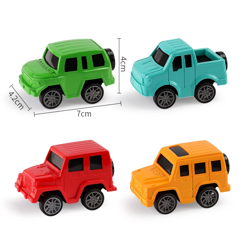 China Günstige Kind Spielzeug Werbegeschenk Kleine Kunststoff-Kind Auto Spielzeug