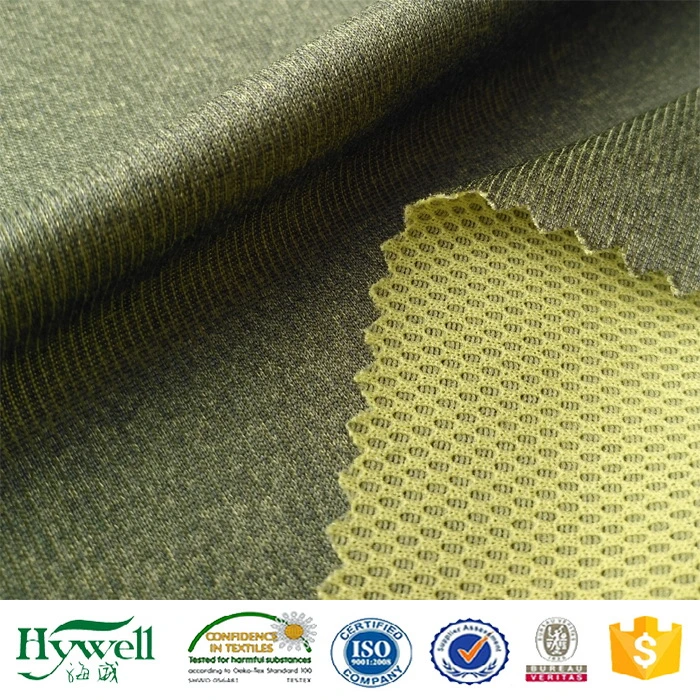 Knitting Sportswear Mesh Fabric for Polo Shirt