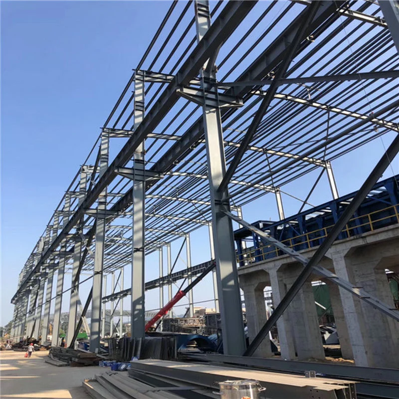 High Rise Prefabricated Steel Structure Worshop/Office/Residential/Commercial Construction Building