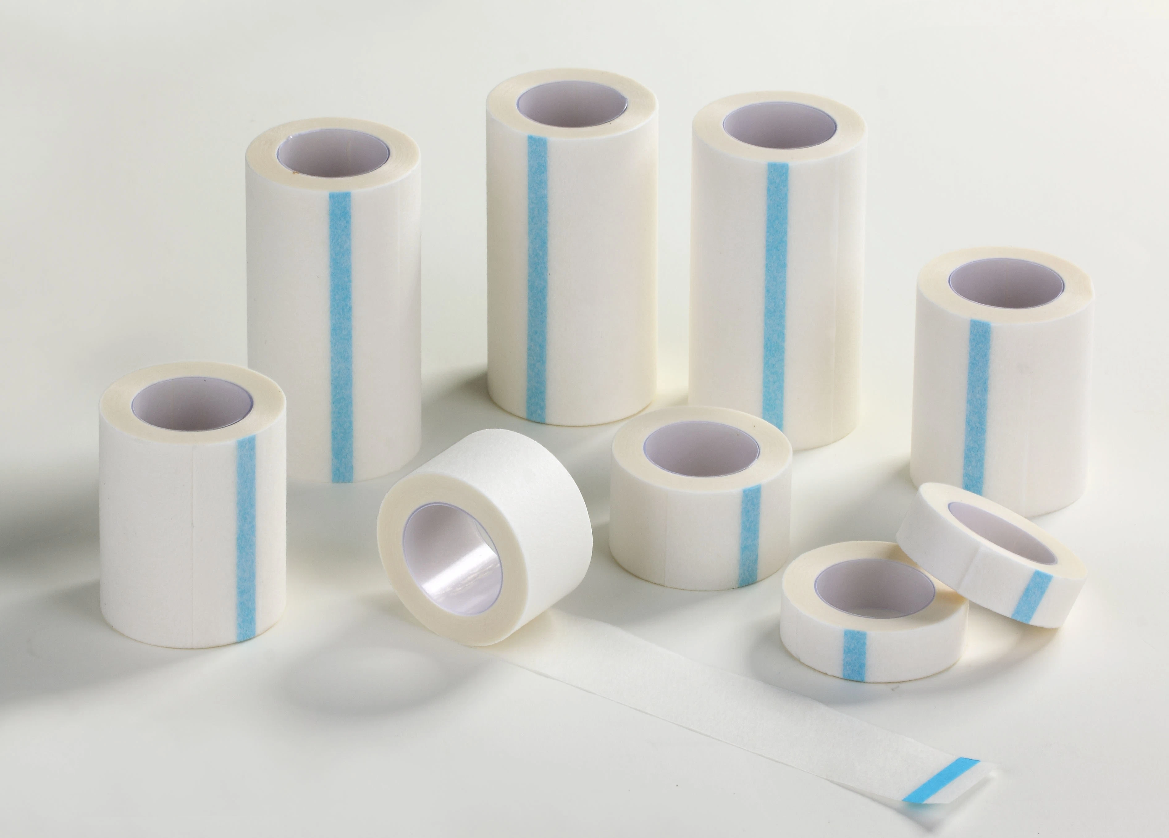 Medizinisches Selbstklebendes Mikropore-Papierband, Nicht Gewobene, Medizinisches Einmalprodukt