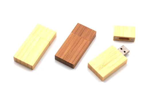 Wood/Bamboo/Walnut Custom Logo USB Memory Flash Drive U045/Wd04