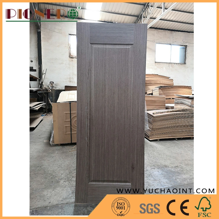 Natural Walnut Veneer HDF Door Skin for South American Market