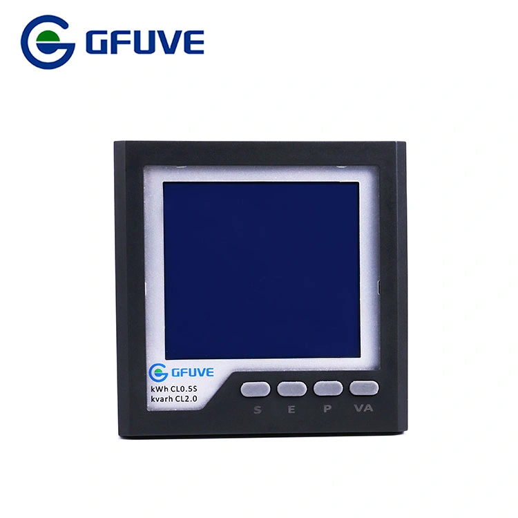 جهاز تحليل الطاقة ثلاثي الأطوار Gfuve Power Analyzer 96*96 مم Digital Power Meter متعدد الوظائف