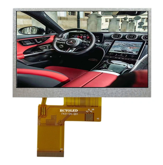 High Performance 5.0" 5.0inch 5.0 Inch 800X480 Pixels Multi-Color Connector TFT LCD Display LCD Screen Panel Display