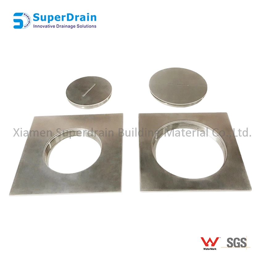 Bathroom Cleaner Stainless Steel Shower Floor Drain for Checking