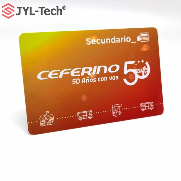 13.56MHz 1K Memory ISO14443A Custom Logo RFID Trading Smart Card