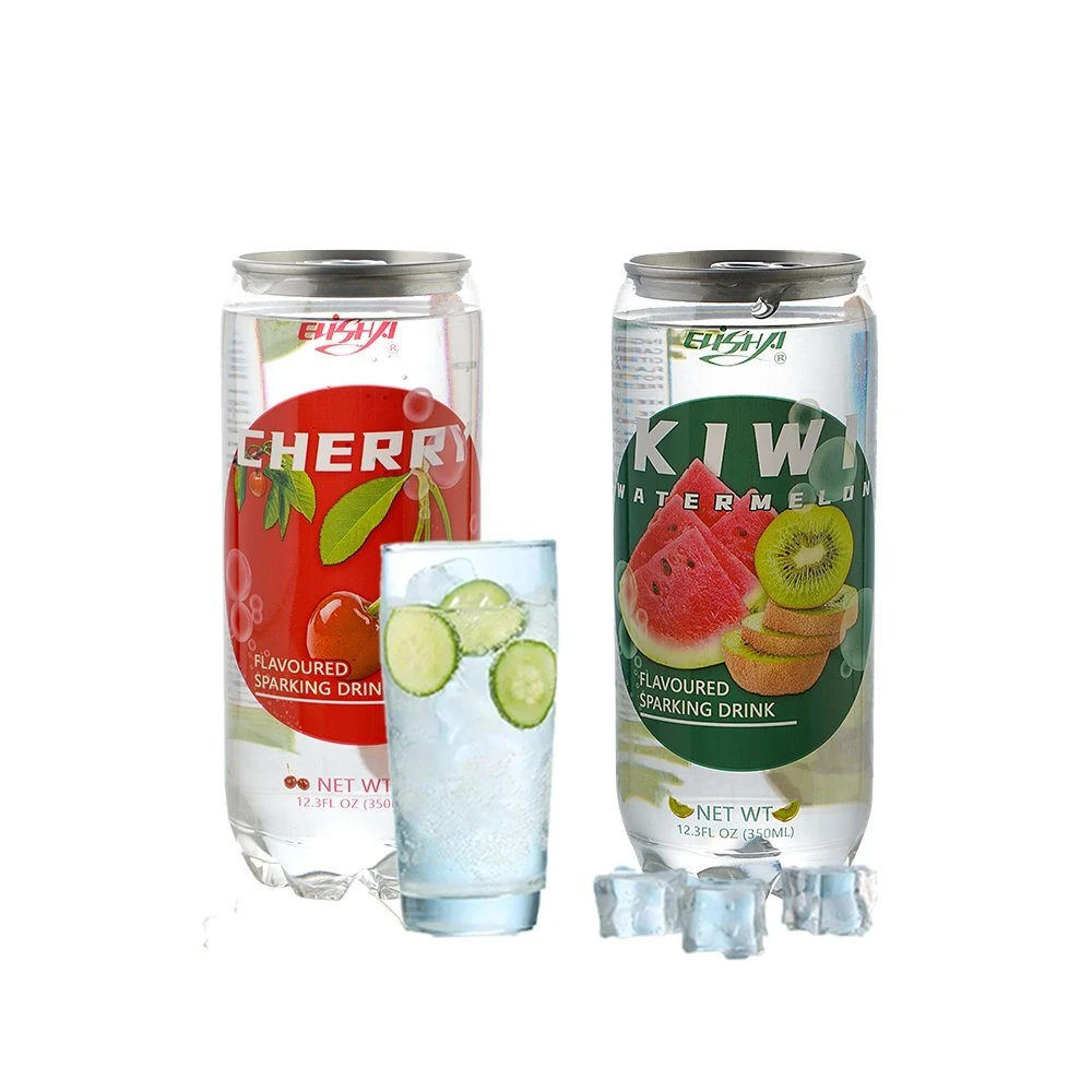 350ml Can Sparkling Carbonated Water with Fruit Flavor - Customize Label