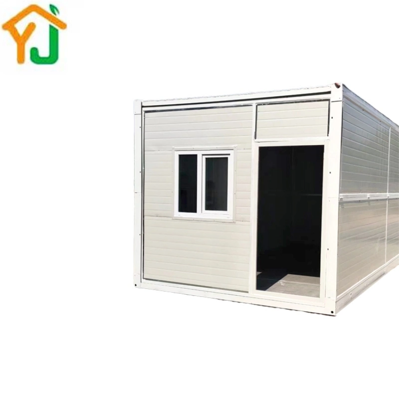 Steel Structure Building Materials Modular Residential Simple Assembly Wooden Prefabricated Bolts Foldable Container House