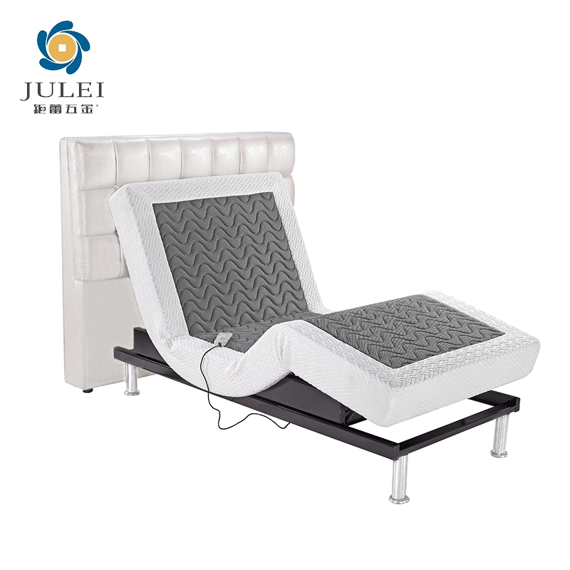 Fabricación 5 Star Metal Split cama ajustable camas de masaje eléctrico Almacenamiento