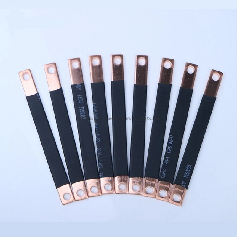 Made in China Customized Flexible Flat Busbar Tinned Insulated Copper Busbar for Batter Pack