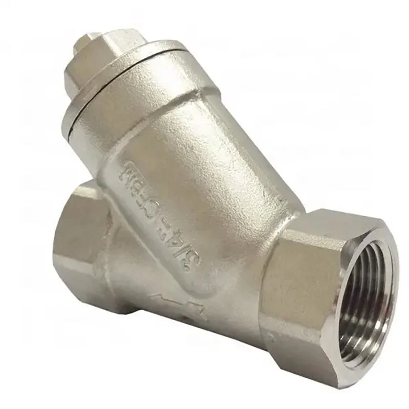 Customizable Stainless Steel Y Shaped Pipe Filter Stainless Steel Sanitary Y Type Threaded Strainer