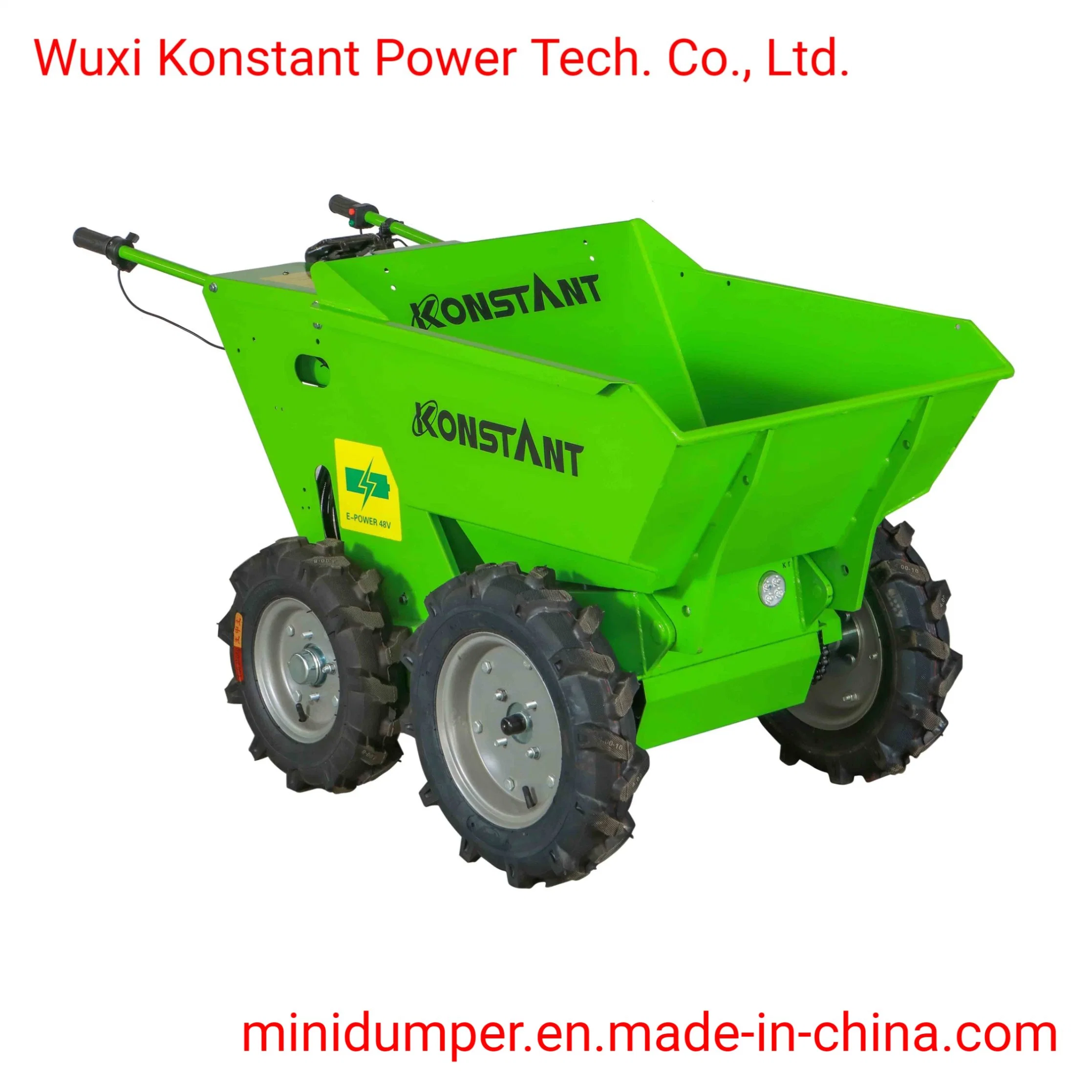 Factory Directly Sale 4WD Mini Dumper Engineering Construction Machinery