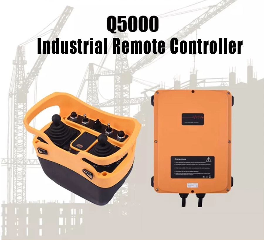 Factory Direct Q5000 d'alimentation 12V 24V Grue industrielle de télécommande radio sans fil