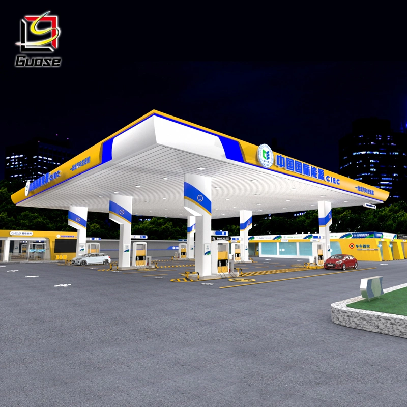 Guose Outdoor Gas Station Advertising Petrol Station Equipment