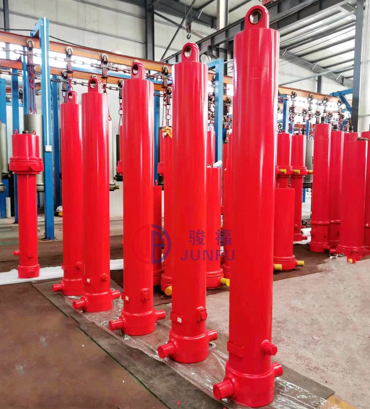 Factory Direct Front-End Light Type 4 Stage Telescopic Hydraulic Cylinder