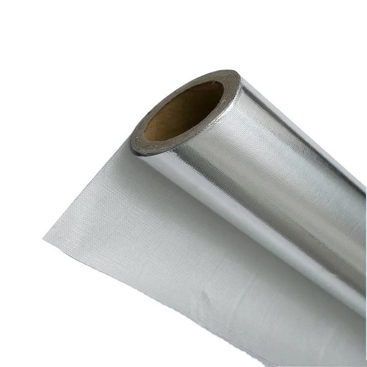 Tissu de verre aluminium laminé pour surface du conduit d'HVAC