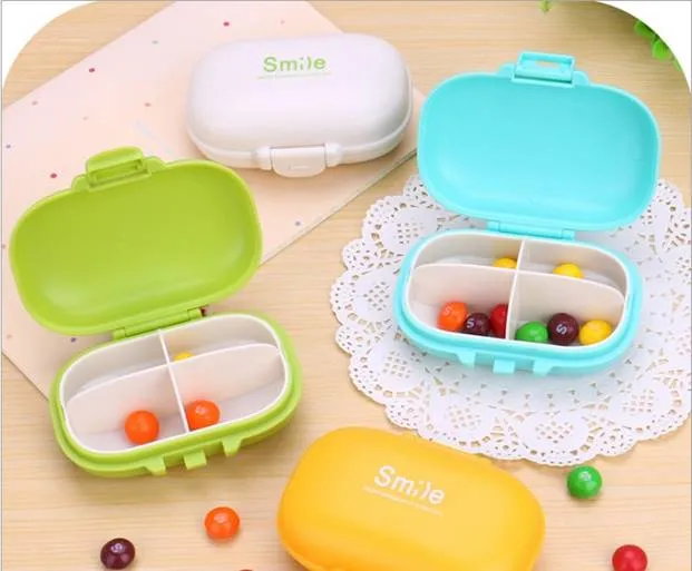 Wholesale/Supplier New Design Round Plastic Pill Case Pill Organizer Pill box 7 days