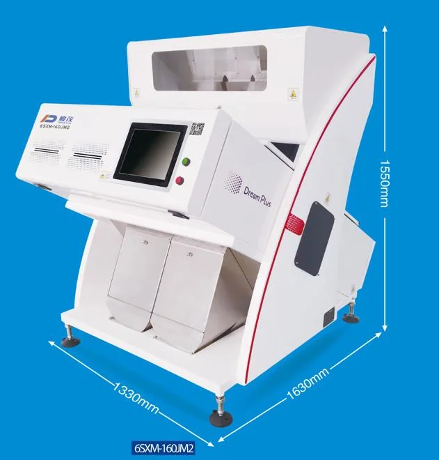 Niedrige Preis verwendet CCD Körnung Farbe Sortiermaschine / Bohnen Reis Sortiermaschine Mit LED-Licht